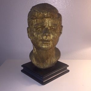 Statuette of JFK - Painted Gold